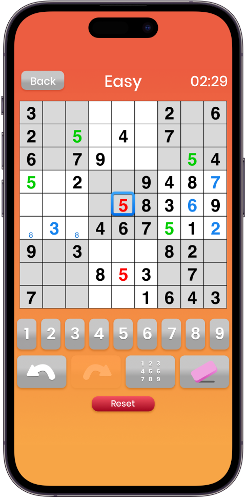 Sudoku :) The Original Logic Number Game